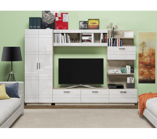 Глейс-02, цвет: Белый глянец