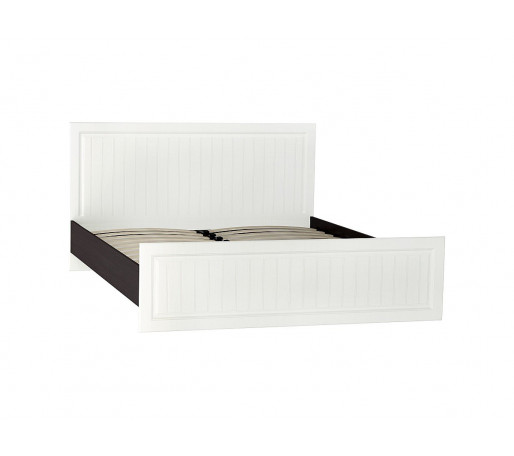 Кровать Прага КР-904 1,6м, цвет: Белое дерево