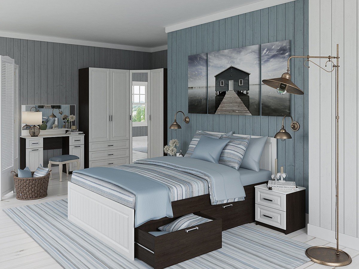 Прага-03, цвет: Белое дерево Прага-03, цвет: Белое дерево