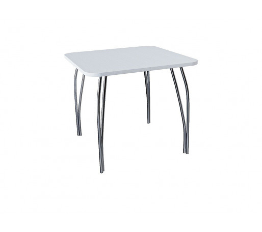 Стол обеденный квадратный LС (ОС-11), цвет: Белый