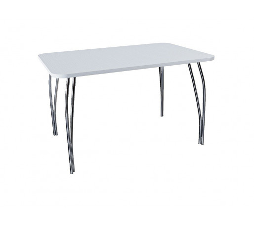 Стол обеденный прямоугольный LС (ОС-11), цвет: Белый