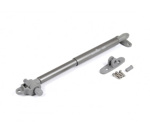 Газовый лифт с регулируемым доводчиком 50N, цвет: Графитовый