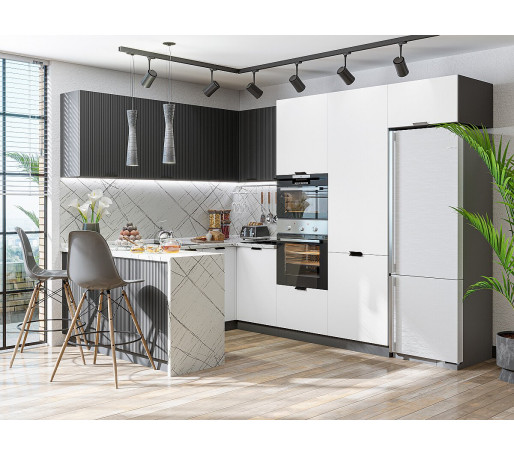 Евро Лайн-03, цвет: Белый/Антрацит