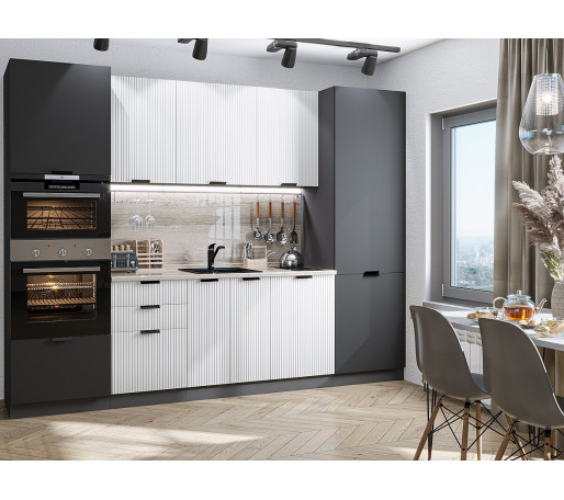 Евро Лайн-01, цвет: Белый/Антрацит