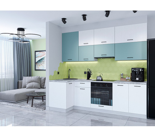 Флэт-04, цвет: Grey-green In 2S/White In 2S