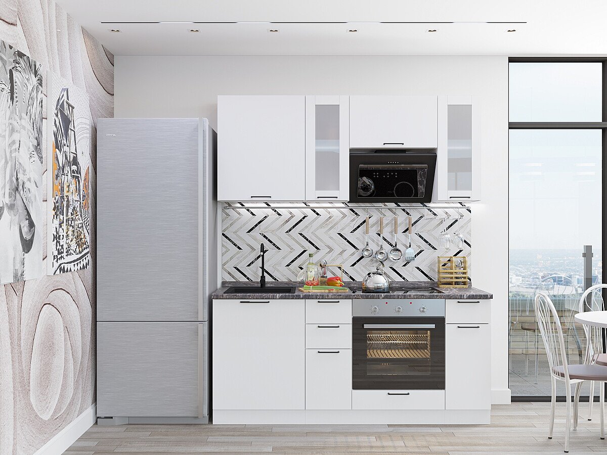 Флэт Плюс-01, цвет: White In 2S Флэт Плюс-01, цвет: White In 2S