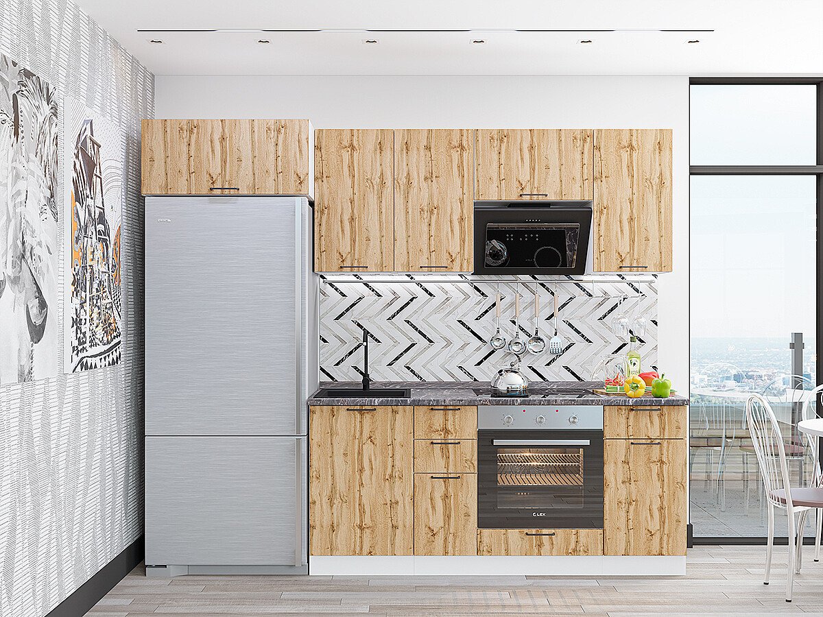 Флэт-01, цвет: Wotan Oak 2S Флэт-01, цвет: Wotan Oak 2S