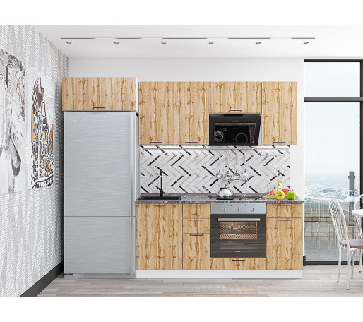 Флэт-01, цвет: Wotan Oak 2S