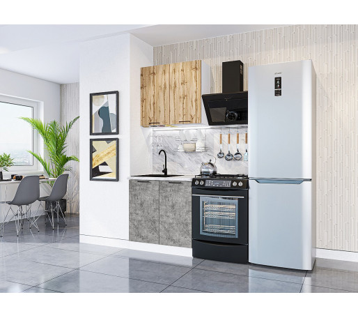 Флэт-03, цвет: Wotan Oak 2S/Temple Stone 2S