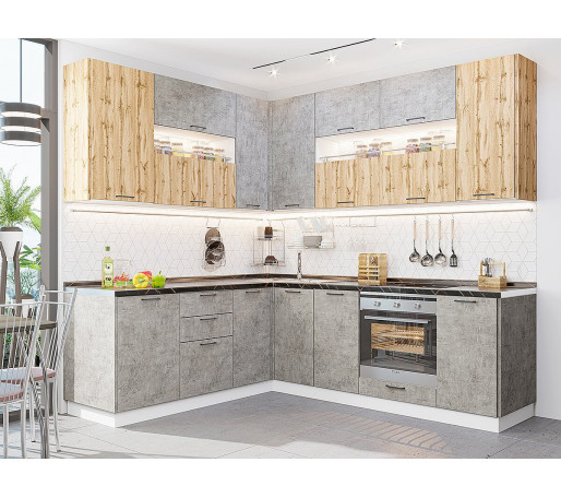 Флэт-02, цвет: Wotan Oak 2S/Temple Stone 2S