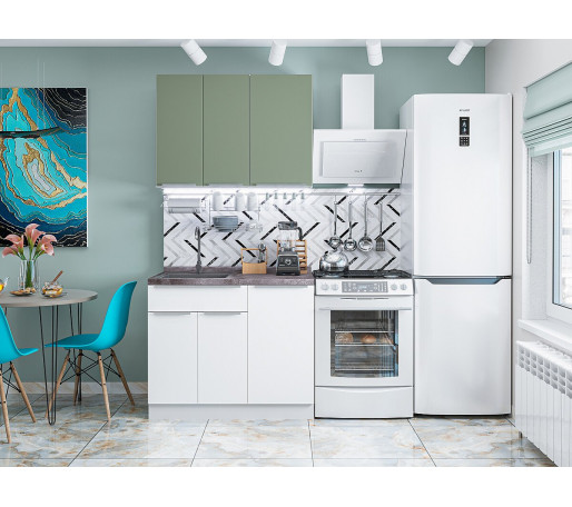 Фьюжн-05, цвет: Silky Mint/Silky White