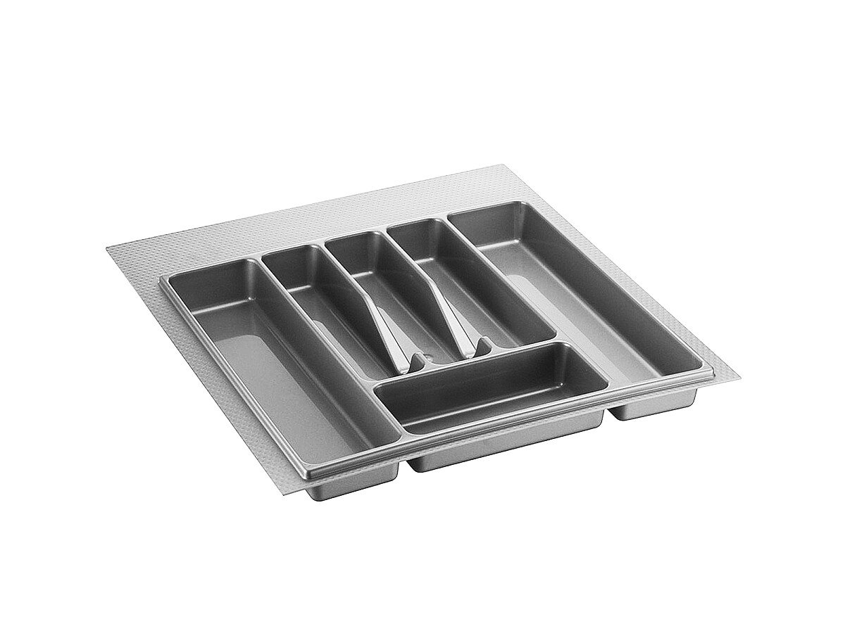 Лоток для столовых приборов, цвет: Серый Лоток для столовых приборов, цвет: Серый