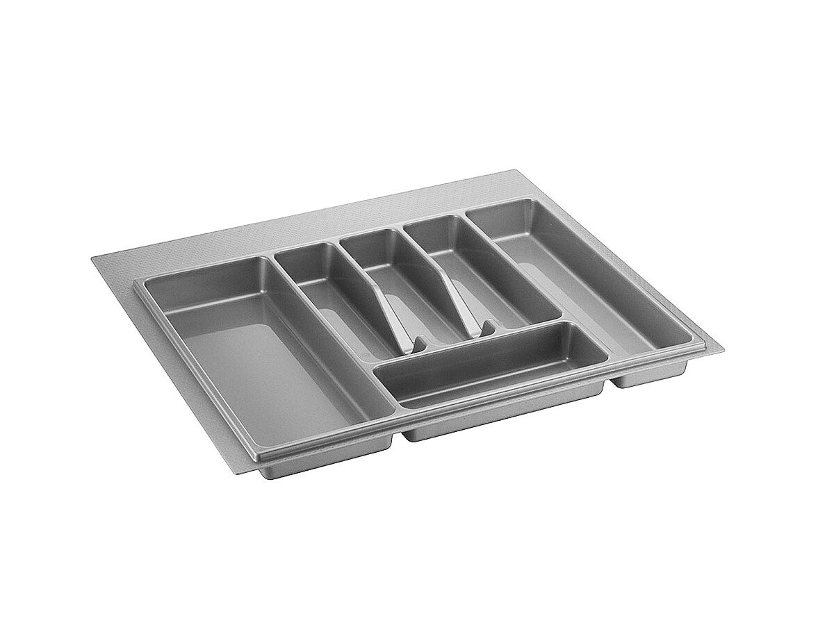 Лоток для столовых приборов, цвет: Серый Лоток для столовых приборов, цвет: Серый