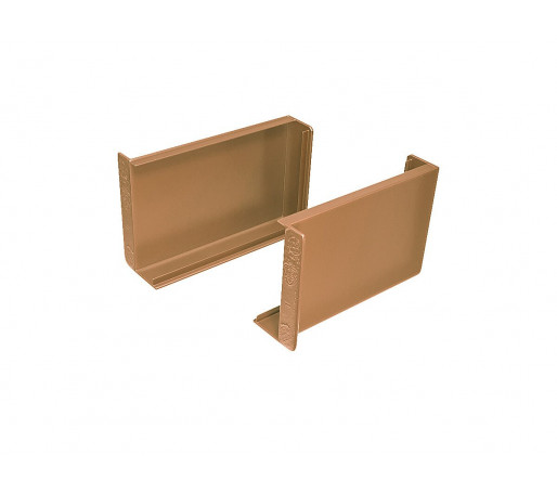 Декоративная накладка ABS (компл. 2 шт.), цвет: Бежевый