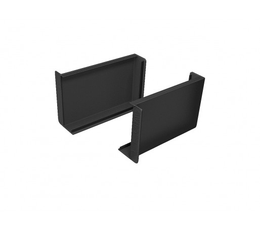 Декоративная накладка ABS (компл. 2 шт.), цвет: Graphite