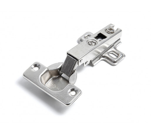 Петля Slide-on накладная без амортизатора D35 90° (с отв. планкой, угол откр. 105°)