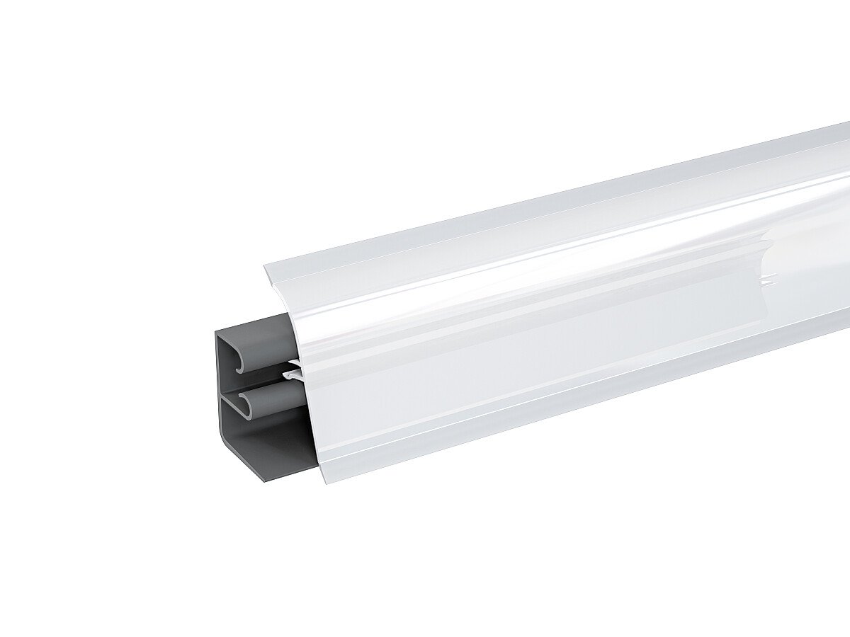 Плинтус для столешницы АР-740, цвет: Белый глянец Плинтус для столешницы АР-740, цвет: Белый глянец