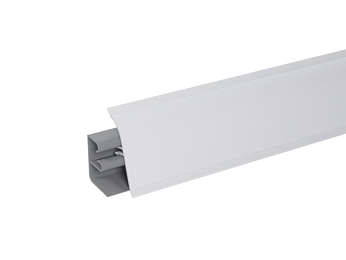 Плинтус для столешницы АР-740, цвет: Белый матовый Плинтус для столешницы АР-740, цвет: Белый матовый