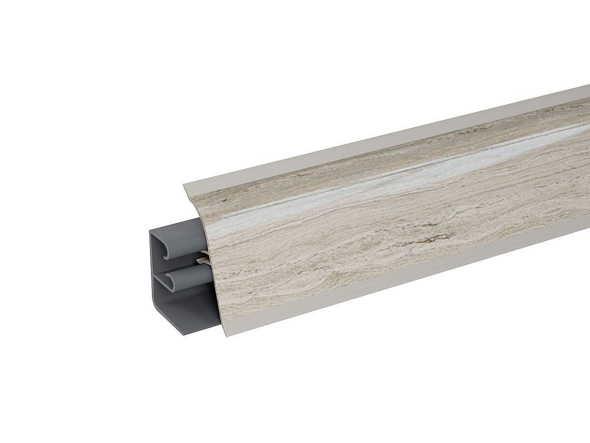 Плинтус для столешницы АР-740, цвет: Песчаный камень глянец Плинтус для столешницы АР-740, цвет: Песчаный камень глянец