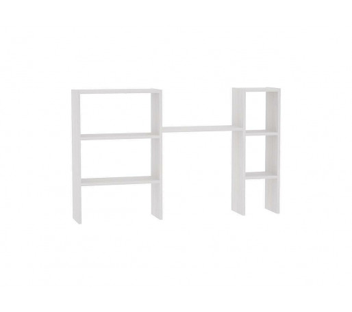 Надставка Прага ПЛ-721 на прямой стол, цвет: Ясень анкор