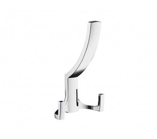 Крючок мебельный трехрожковый, цвет: C Хром