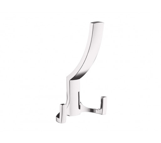 Крючок мебельный трехрожковый, цвет: SC Матовый Хром