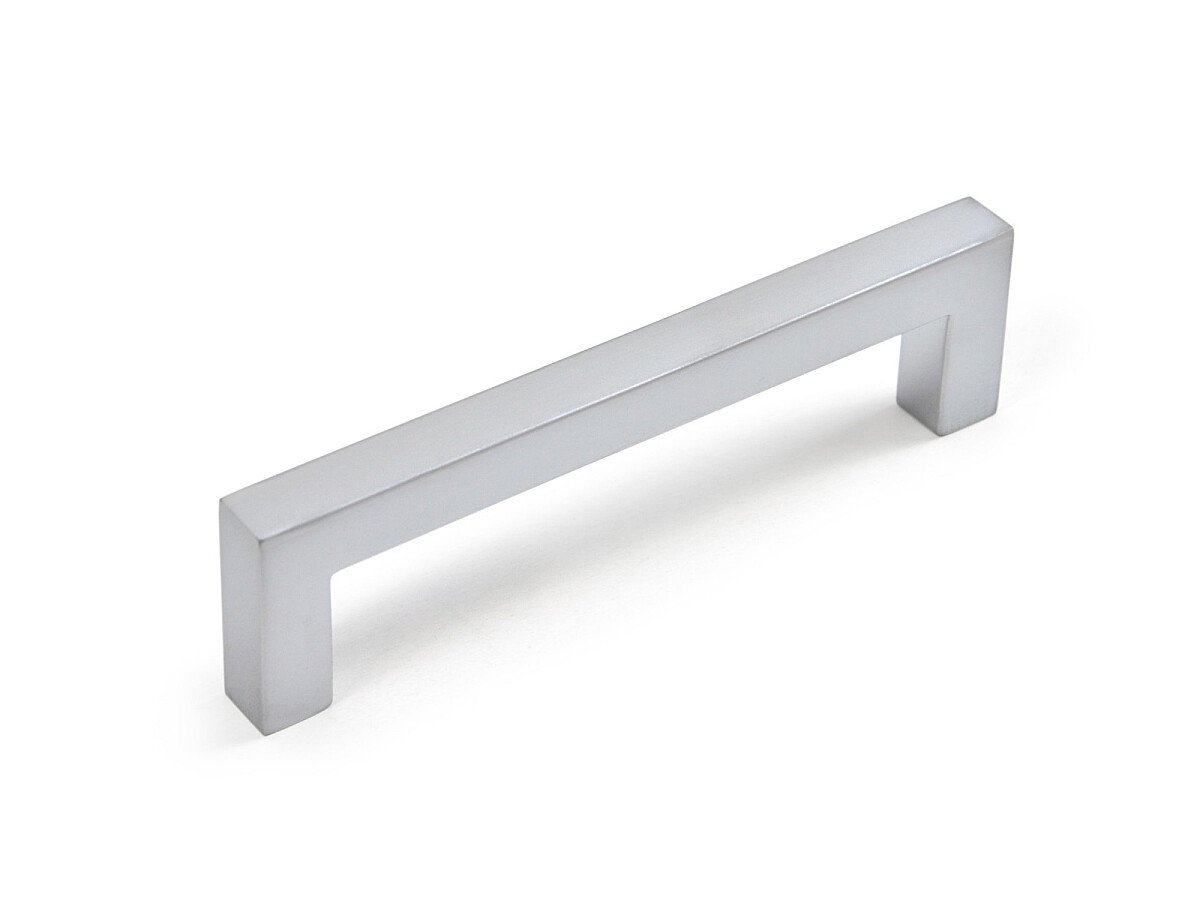 Ручка скоба мебельная QUADRA RS043SC.4, цвет: Матовый Хром Ручка скоба мебельная QUADRA RS043SC.4, цвет: Матовый Хром