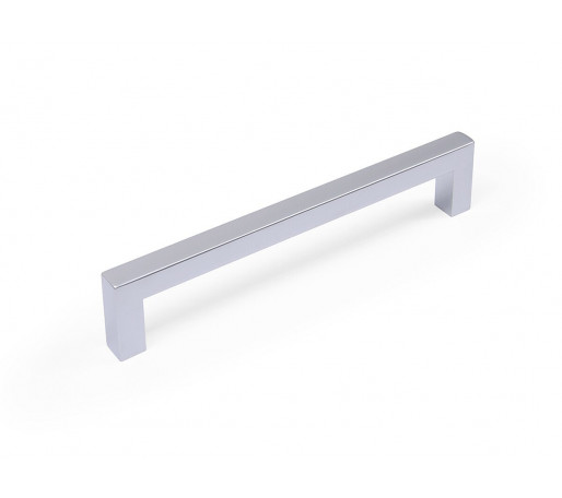 Ручка скоба мебельная QUADRA RS043SC.4, цвет: Матовый Хром