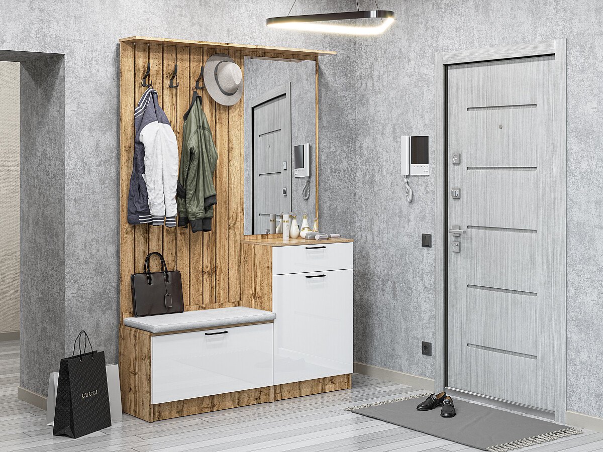 Стиль-02, цвет: Angel/Дуб Вотан Стиль-02, цвет: Angel/Дуб Вотан