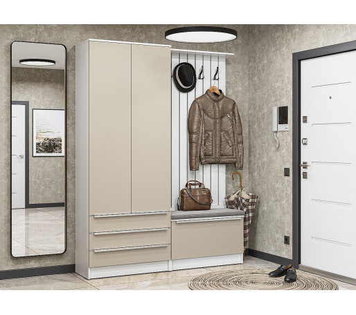 Стиль-03, цвет: Silky Grey/Белый