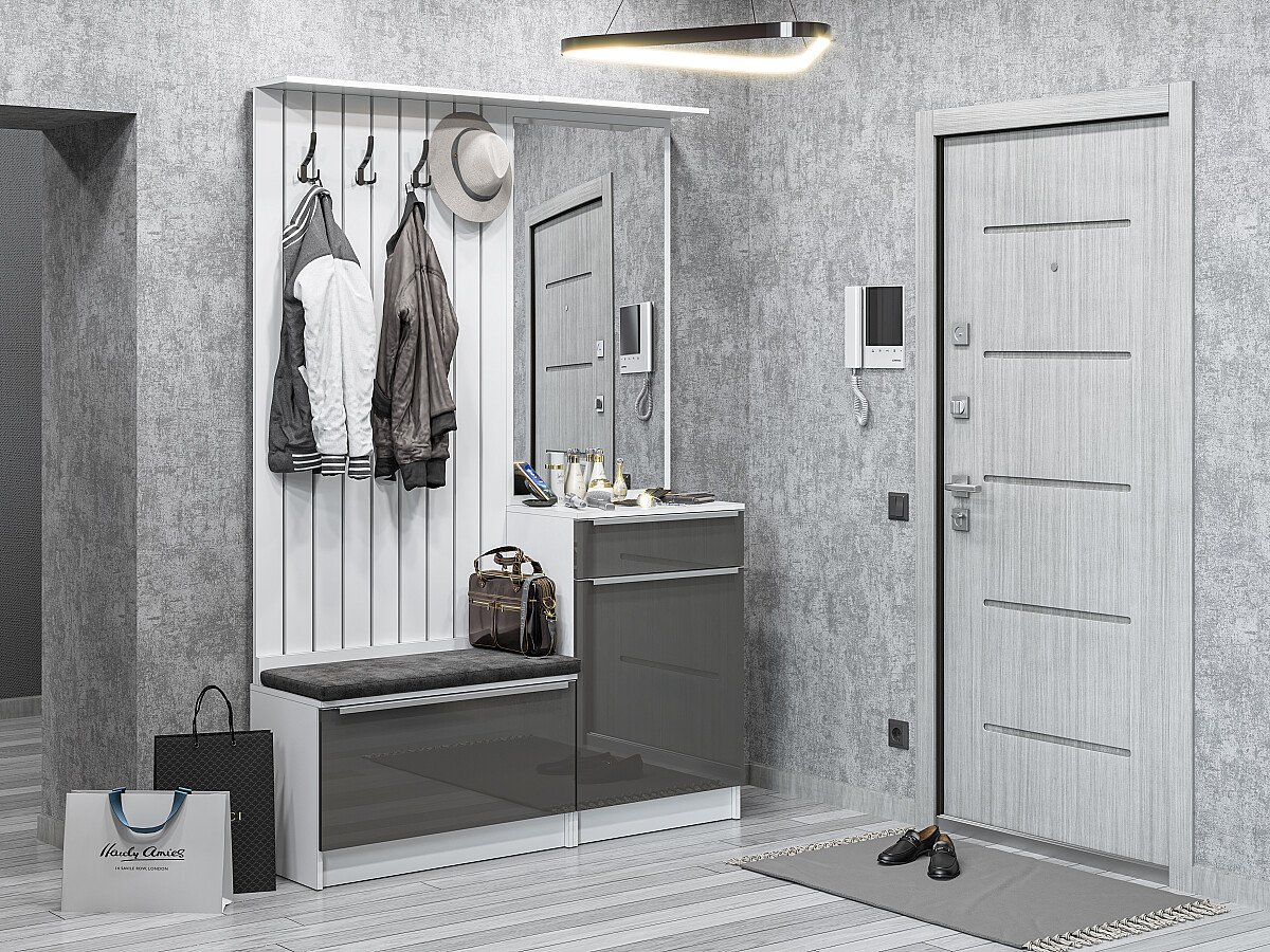 Стиль-02, цвет: Anthracite/Белый Стиль-02, цвет: Anthracite/Белый