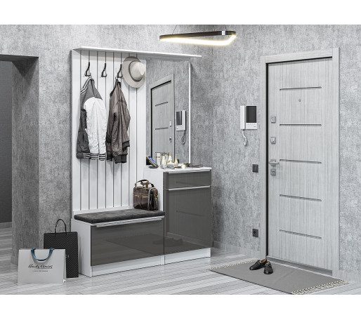 Стиль-02, цвет: Anthracite/Белый Стиль-02, цвет: Anthracite/Белый