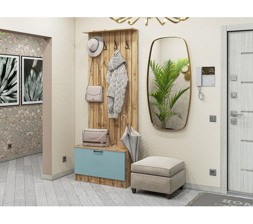 Стиль-01, цвет: Grey-green In 2S/Дуб Вотан Стиль-01, цвет: Grey-green In 2S/Дуб Вотан