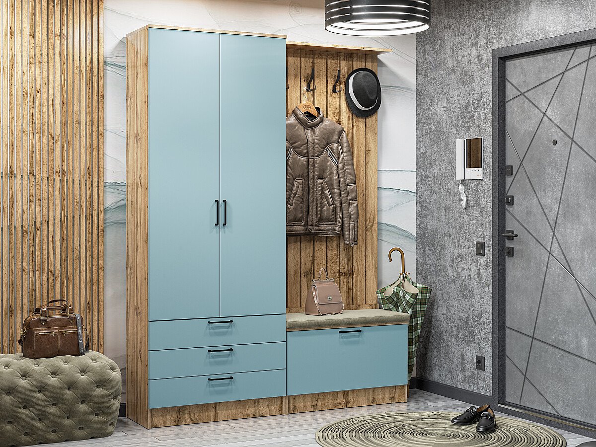 Стиль-03, цвет: Grey-green In 2S/Дуб Вотан Стиль-03, цвет: Grey-green In 2S/Дуб Вотан