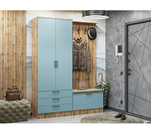 Стиль-03, цвет: Grey-green In 2S/Дуб Вотан