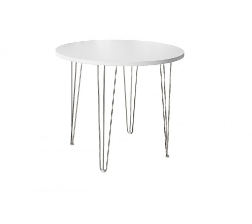 Стол обеденный круглый TLC-2.2, цвет: White In 2S