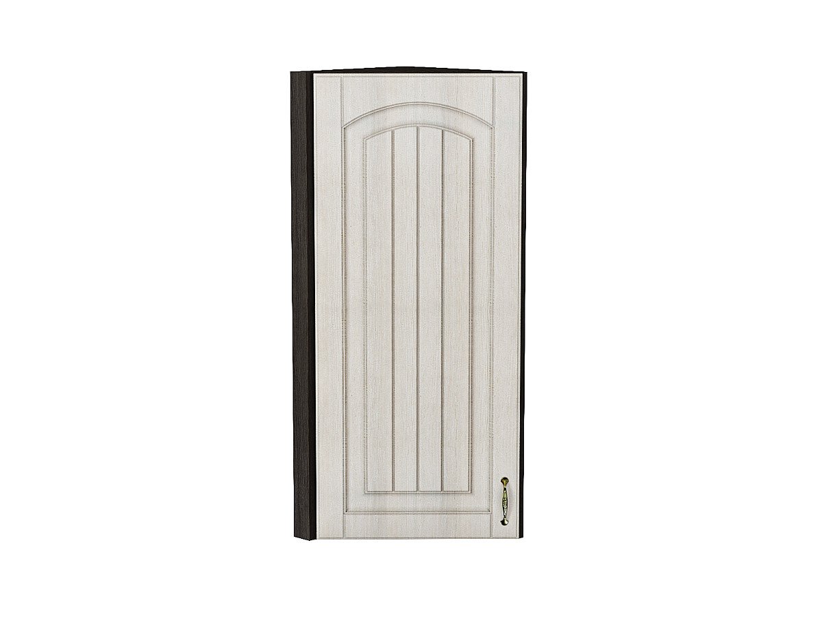 Шкаф верхний торцевой Верона L, цвет: Ясень золото/Graphite Шкаф верхний торцевой Верона L, цвет: Ясень золото/Graphite