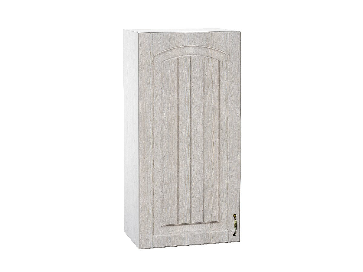 Шкаф верхний с 1-ой дверцей Верона L, цвет: Ясень золото/Белый Шкаф верхний с 1-ой дверцей Верона L, цвет: Ясень золото/Белый