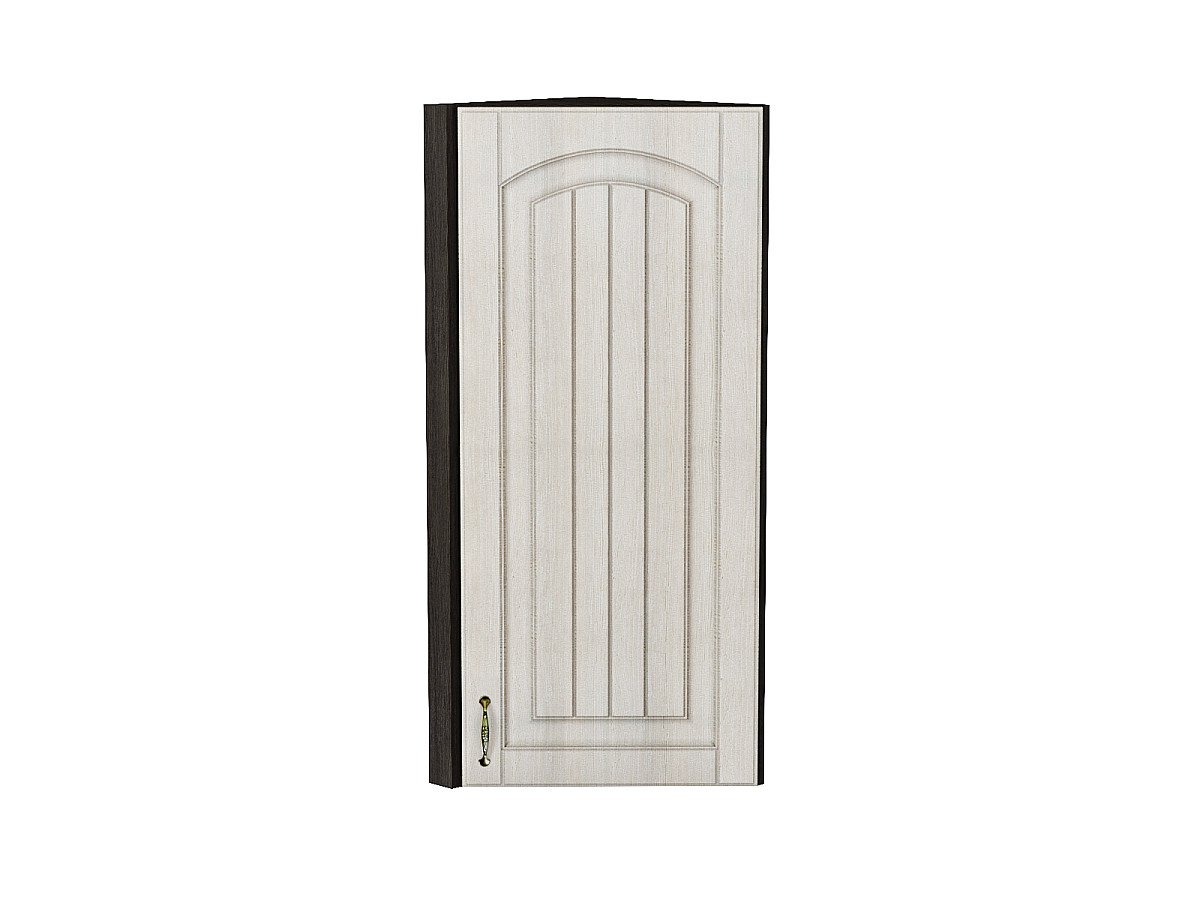 Шкаф верхний торцевой Верона R, цвет: Ясень золото/Graphite Шкаф верхний торцевой Верона R, цвет: Ясень золото/Graphite