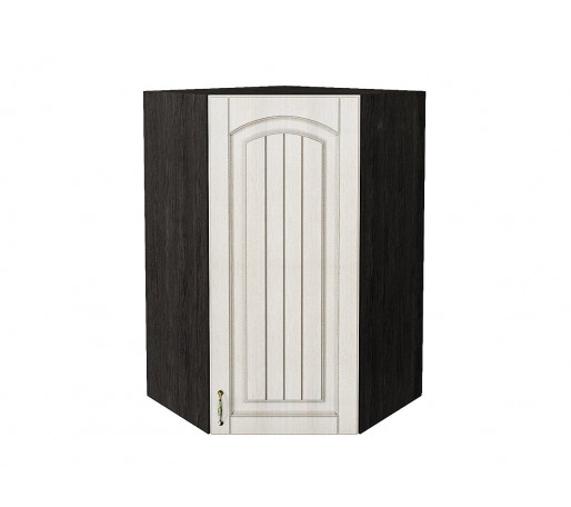 Шкаф верхний угловой Верона R, цвет: Ясень золото/Graphite