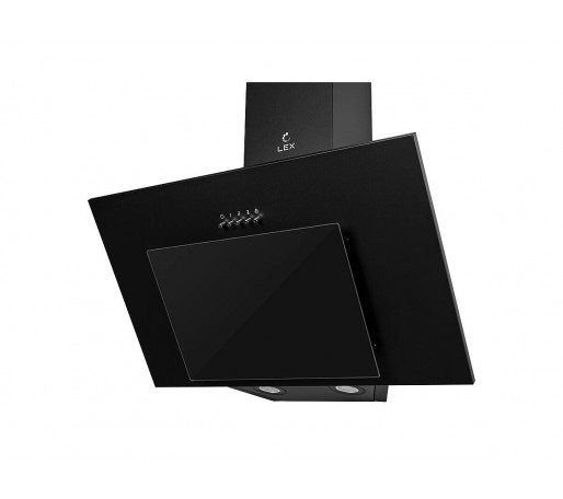 Наклонная вытяжка MIRA 600, цвет: Черное стекло