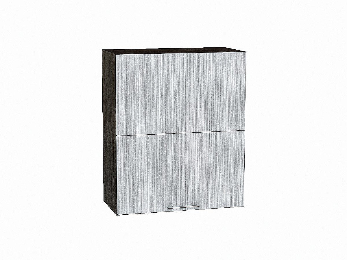 Шкаф верхний горизонтальный с подъемным механизмом Валерия-М, цвет: Серый металлик дождь светлый Шкаф верхний горизонтальный с подъемным механизмом Валерия-М, цвет: Серый металлик дождь светлый