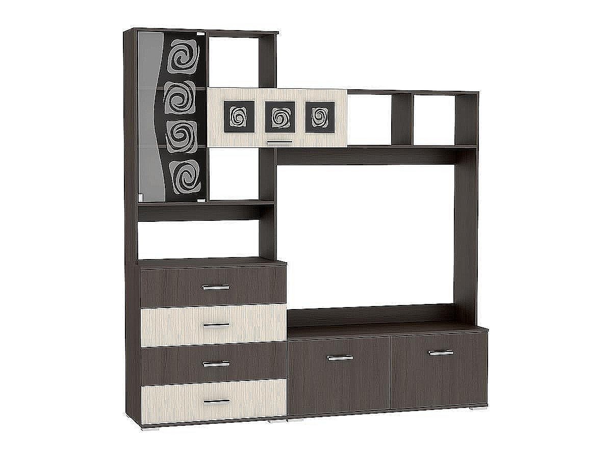 Тумба центральная Рошель ТБ-800М, цвет: Венге/Дуб белфорд Тумба центральная Рошель ТБ-800М, цвет: Венге/Дуб белфорд