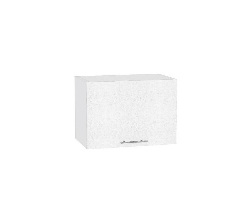 Шкаф верхний горизонтальный глубокий Валерия-М, цвет: Белый металлик