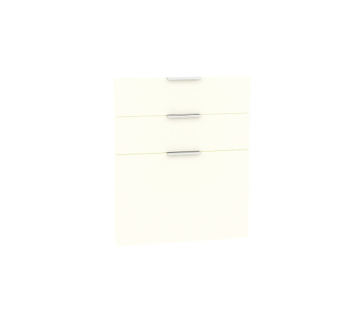 Комплект фасадов Терра для каркаса Ф-43 Н603, цвет: Ваниль софт