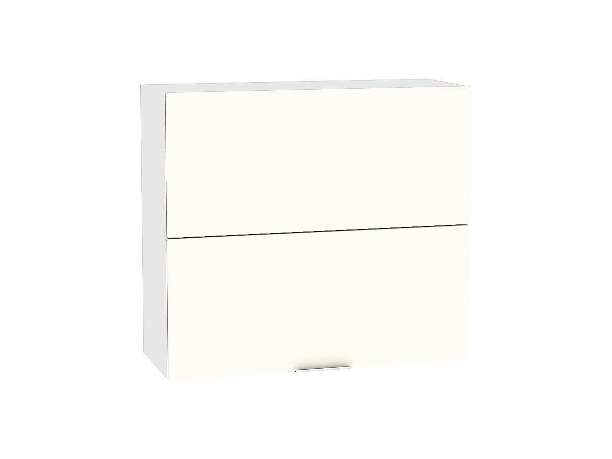 Шкаф верхний горизонтальный с подъемным механизмом Терра, цвет: Ваниль софт Шкаф верхний горизонтальный с подъемным механизмом Терра, цвет: Ваниль софт