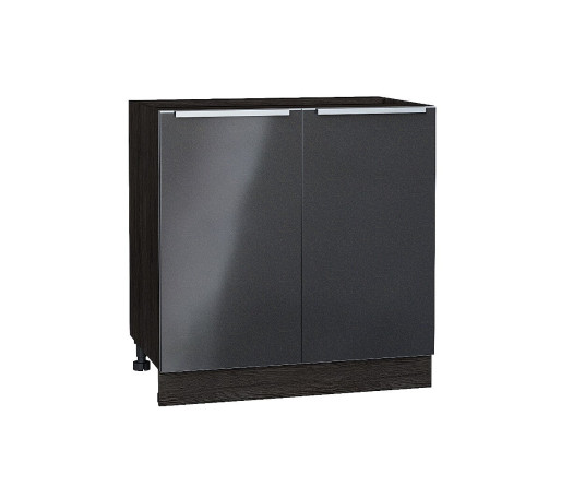 Шкаф нижний с 2-мя дверцами Фьюжн, цвет: Anthracite