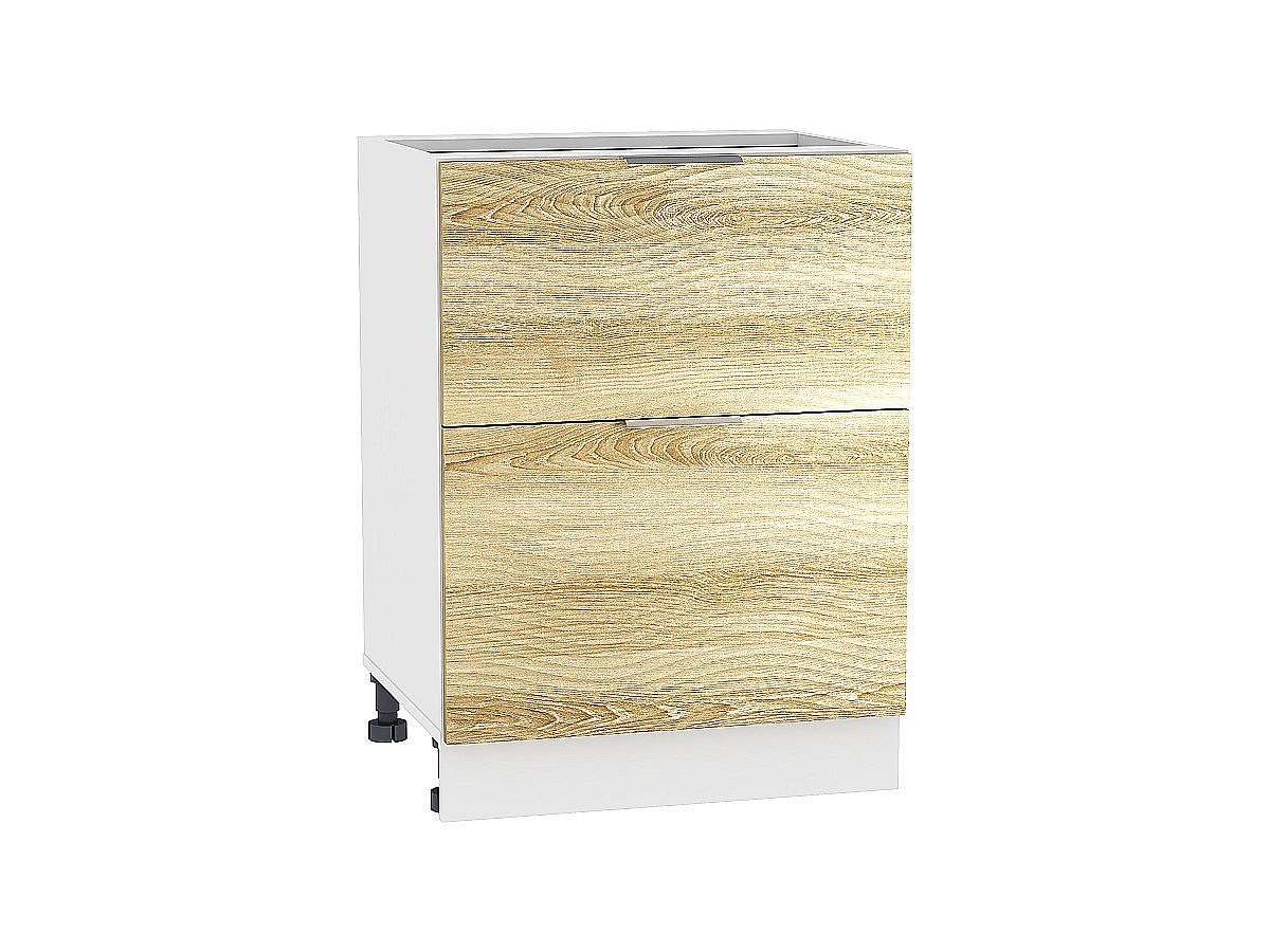 Шкаф нижний с 2-мя ящиками Терра W, цвет: Ель Карпатская Шкаф нижний с 2-мя ящиками Терра W, цвет: Ель Карпатская