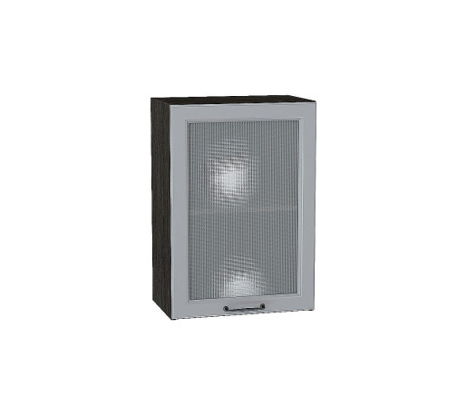 Шкаф верхний с 1-ой остекленной дверцей Ницца, цвет: Magnum