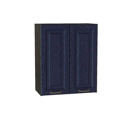 Шкаф верхний с 2-мя дверцами Ницца, цвет: Дуб синий